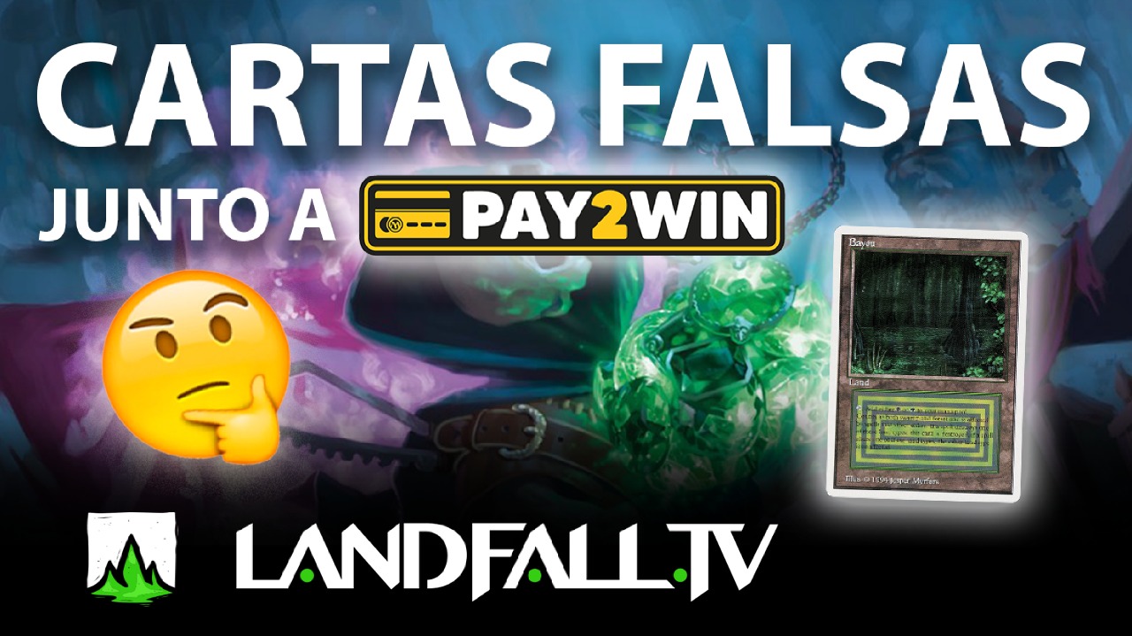 Protegido: Cómo identificar cartas falsas ft. Pay2Win | Landfall TV #83 | Commander en español | MTG