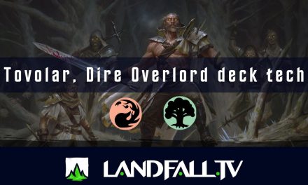 Tovolar, Dire Overlord, tribal licantropos | EDH | Landfall TV#117 | MTG commander en Español