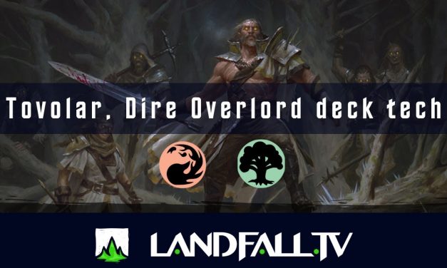 Tovolar, Dire Overlord, tribal licantropos | EDH | Landfall TV#117 | MTG commander en Español