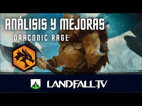 Análisis y mejoras precon Draconic Rage | EDH | Landfall TV#95 | MTG commander en Español