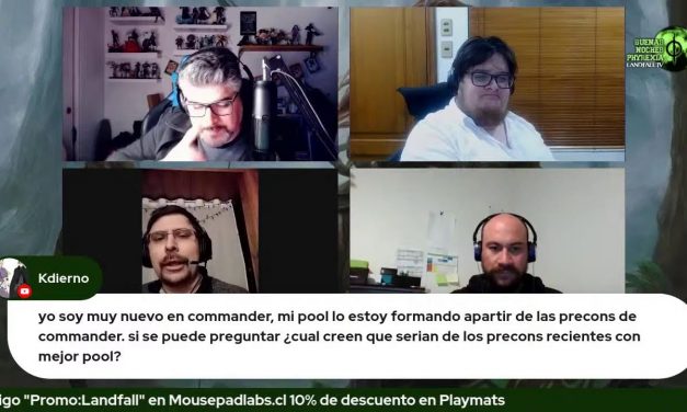 Conversatorio sobre commander Budget y otros | EDH | Landfall TV | MTG commander en Español