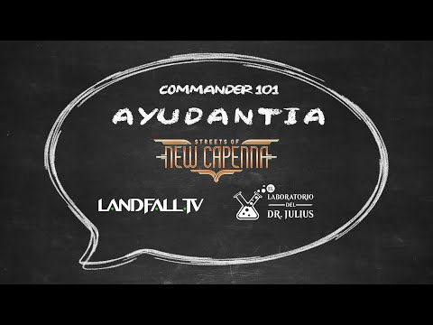 Commander 101: Ayudantía Mecanias calles de nueva Capenna | EDH | Landfall TV | MTG en Español |