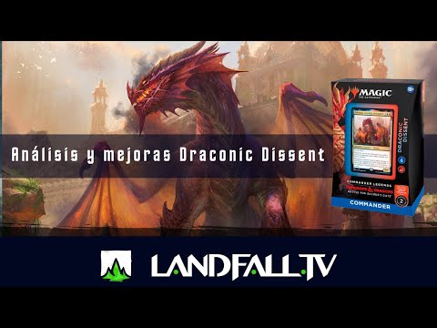 Análisis y mejoras Draconic Dissent | Battle for Baldurs Gate | EDH | Landfall TV#154 | MTG Español