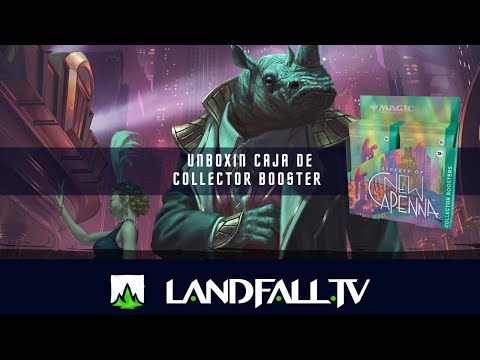 Unboxing Collector Booster box de Streets of New Capenna  | EDH | Landfall TV | MTG