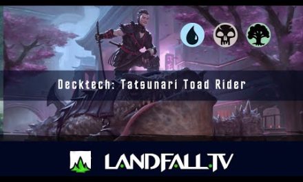 Decktech Tatsunari Toad Rider | EDH | Landfall TV#158 | MTG  Español