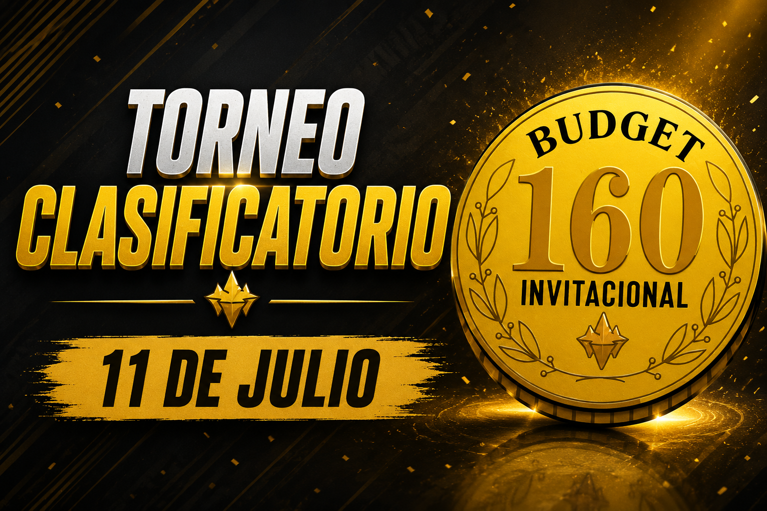Torneo clasificatorio invitacional budget: Julio